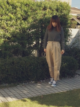 .Kさん（レディース・157cm）の冬コーディネート