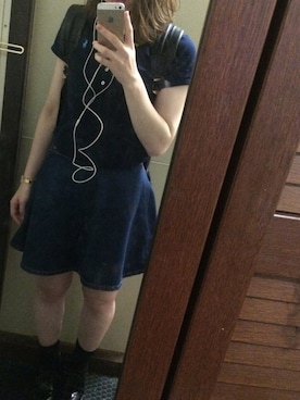 「RADOのアイテム」を使った、Bbyさん（レディース・154cm）の秋コーディネート
