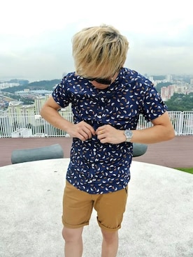 「Bermuda」｜Graphite Clothingさん（メンズ・170cm）の冬コーディネート