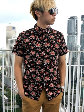 「Bermuda」｜Graphite Clothingさん（メンズ・170cm）の冬コーディネート