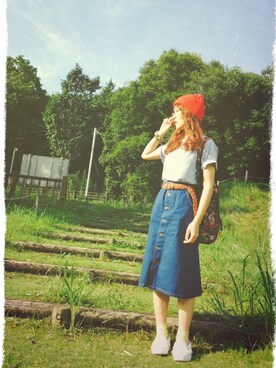 ぱげ☆＊*さん（レディース・162cm）の夏コーディネート