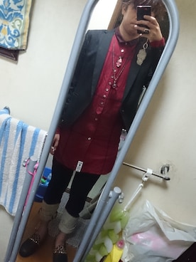 「SHAREEF（シャリーフ）のアイテム（その他シューズ）」を使った、Kyoheiさん（メンズ・170cm）の春コーディネート