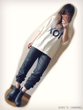 「WILDFOX」｜RONIさん（レディース・161cm）の春コーディネート