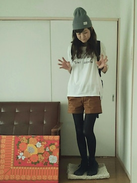 「LEPSIM（レプシィム）のアイテム（チュニック）」を使った、ゆうさん（レディース・167cm）の秋コーディネート
