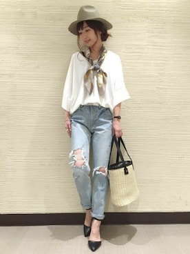 yukie_JEANASISさん（レディース・160cm）の春コーディネート