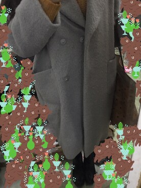 「Supreme.La.La.（シュープリームララ）のアイテム（ダウンジャケット/コート）」を使った、Khunnn_923さん（レディース・166cm）の冬コーディネート