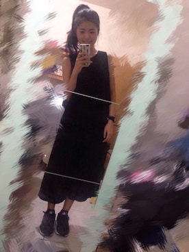 「ZARA WOMAN（ザラウーマン）のアイテム（つなぎ/オールインワン）」を使った、Äibby艾比さん（レディース・158cm）の秋コーディネート