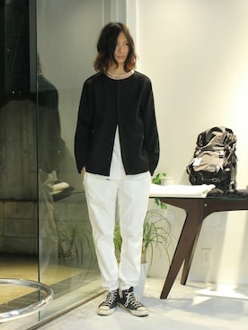 「VICTIM（ヴィクティム）のアイテム（パンツ）」を使った、VICTIM_TAKIGUCHIさん（メンズ・184cm）の秋コーディネート