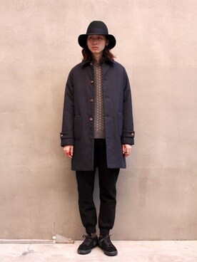 「VICTIM（ヴィクティム）のアイテム（パンツ）」を使った、VICTIM_TAKIGUCHIさん（メンズ・184cm）の冬コーディネート