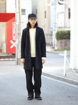 「VICTIM（ヴィクティム）のアイテム（その他アウター）」を使った、VICTIM_TAKIGUCHIさん（メンズ・184cm）の冬コーディネート