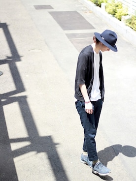 「VICTIM（ヴィクティム）のアイテム」を使った、VICTIM_TAKIGUCHIさん（メンズ・184cm）の春コーディネート