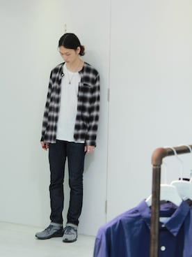 「VICTIM（ヴィクティム）のアイテム」を使った、VICTIM_TAKIGUCHIさん（メンズ・184cm）の夏コーディネート