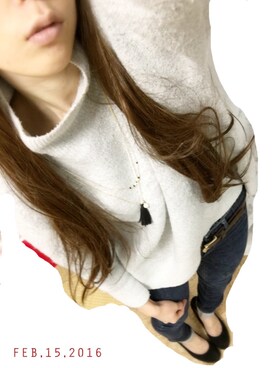 kikiさん（レディース・159cm）の冬コーディネート