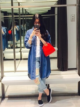 Lisy Yuさん（レディース・170cm）の春コーディネート