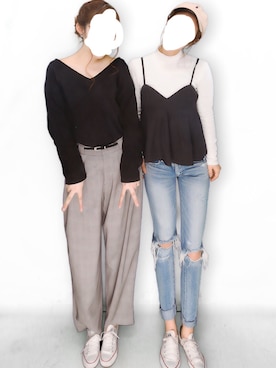 しのさん（レディース・162cm）の冬コーディネート