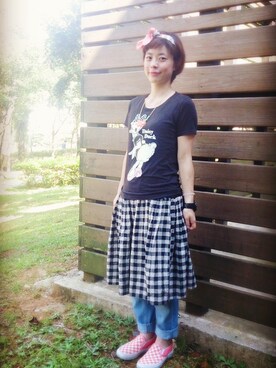 劉貝兒さんのコーディネート