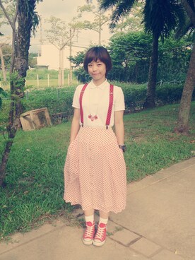 劉貝兒さんのコーディネート