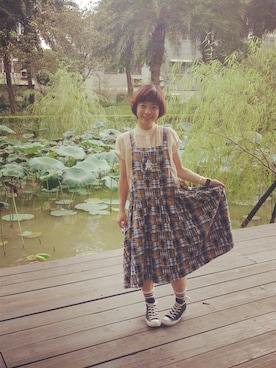 劉貝兒さんのコーディネート