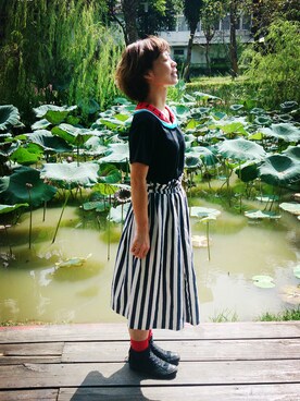 劉貝兒さんのコーディネート