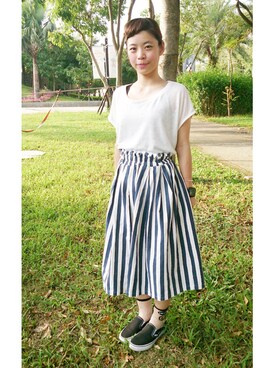 劉貝兒さんのコーディネート