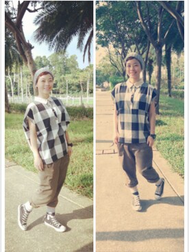 劉貝兒さんのコーディネート