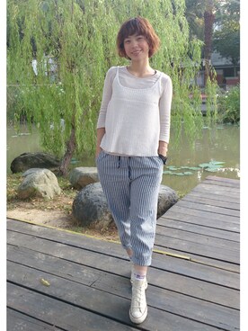 劉貝兒さんのコーディネート