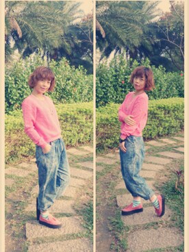 劉貝兒さんのコーディネート