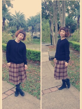 劉貝兒さんのコーディネート