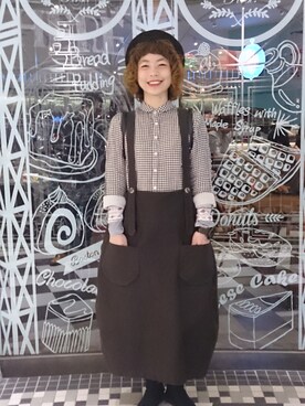 劉貝兒さんのコーディネート