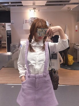 「Virginis（バージニス）のアイテム」を使った、LOooove   ffさん（レディース・173cm）の冬コーディネート