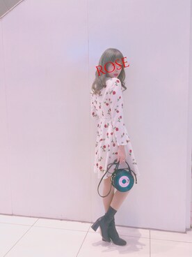 「rose」｜LOooove   ffさん（レディース・173cm）の秋コーディネート