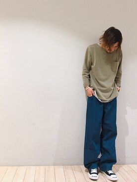 「CONVERSE（コンバース）のCONVERSE コンバース ジャック パーセル / JACK PURCEL（スニーカー）」を使った、kokiさん（メンズ・170cm）の夏コーディネート