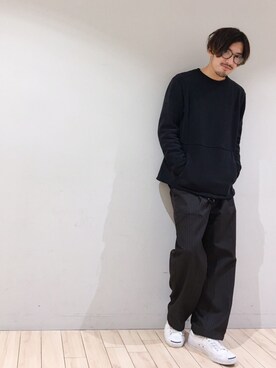 「CONVERSE（コンバース）のCONVERSE コンバース ジャック パーセル / JACK PURCEL（スニーカー）」を使った、kokiさん（メンズ・170cm）の秋コーディネート