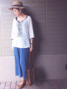 mina＊さん（レディース・156cm）の夏コーディネート