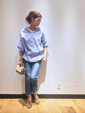 「Paloma Barcelo（パロマバルセロ）のアイテム」を使った、HIROさん（レディース・164cm）の春コーディネート