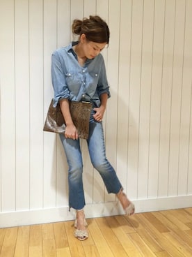 「sita parantica（シータパランティカ）のアイテム」を使った、HIROさん（レディース・164cm）の夏コーディネート