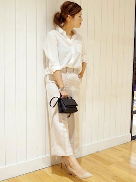 「PELLICO（ペリーコ）のアイテム」を使った、HIROさん（レディース・164cm）の夏コーディネート