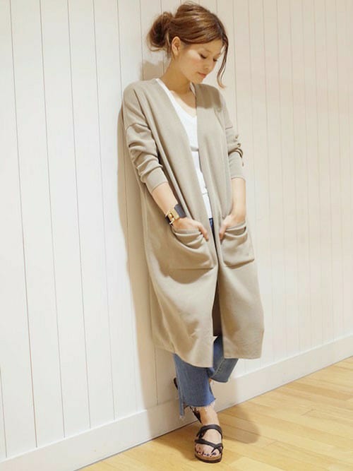 DEUXIEME CLASSE★COOLFITロングカーディガン Deuxieme Classe（ドゥーズィエムクラス）の「COOL FIT ロング