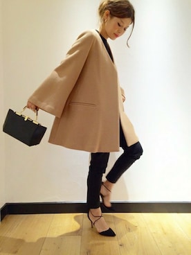 「ELIN（エリン）のアイテム」を使った、HIROさん（レディース・164cm）の秋コーディネート