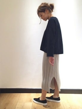 「PELLICO SUNNY（ペリーコサニー）のアイテム」を使った、HIROさん（レディース・164cm）の秋コーディネート