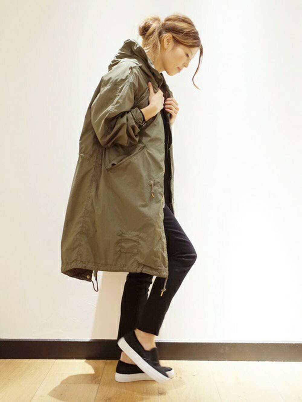 ドゥーズィエムクラス MUSE vintageモッズコート ドゥーズィエムクラス MUSE vintageモッズコート Deuxieme