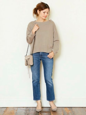 「PELLICO（ペリーコ）のアイテム」を使った、HIROさん（レディース・164cm）の秋コーディネート