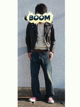 けんぼーさん（メンズ・175cm）の冬コーディネート