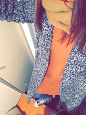 M A H Oさん（レディース・156cm）の冬コーディネート