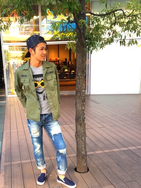 石橋大輔さんのコーディネート