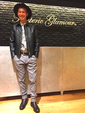 石橋大輔さんのコーディネート