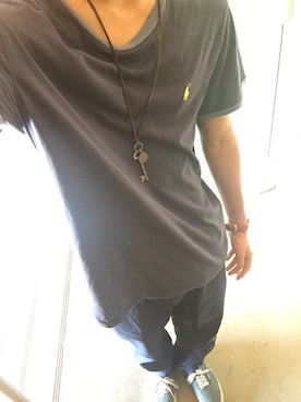 「COGU（コグ）のアイテム」を使った、ミスターkkさん（メンズ・177cm）の夏コーディネート