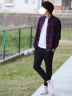 しんごさん（メンズ・175cm）の春コーディネート