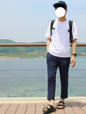 しんごさん（メンズ・175cm）の夏コーディネート