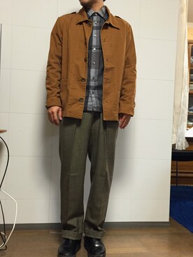 NISUS HOTELのジャケット/アウターを使った人気ファッション